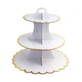 3-Tier Round Cupcake Stand for Parties & Dessert Tables
