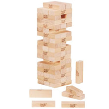 Classic Jenga Wood Block Stacking Party Game with Digital Die