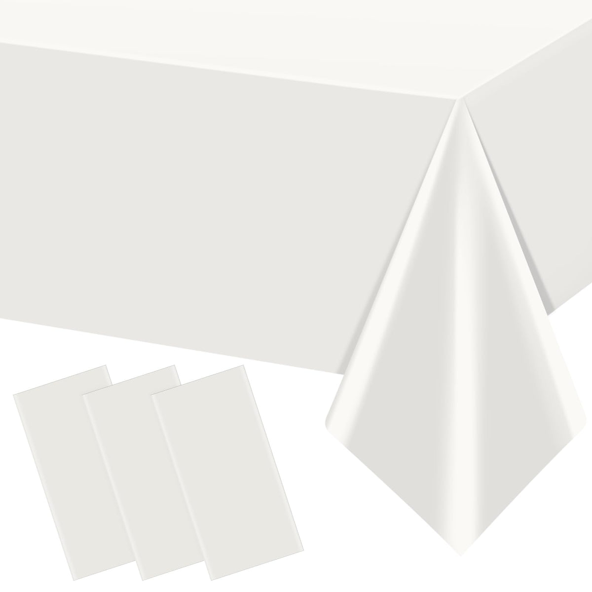 YIDAKO Disposable Plastic Tablecloth for Party Events