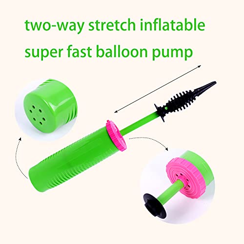 Handheld Two-Way Balloon Pump for Party Decorations
