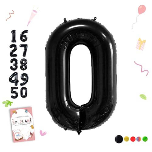 40-Inch Jumbo Foil Number Balloon for Birthday Parties