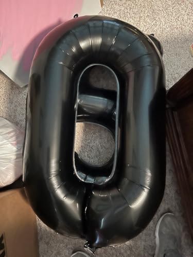 40-Inch Jumbo Foil Number Balloon for Birthday Parties