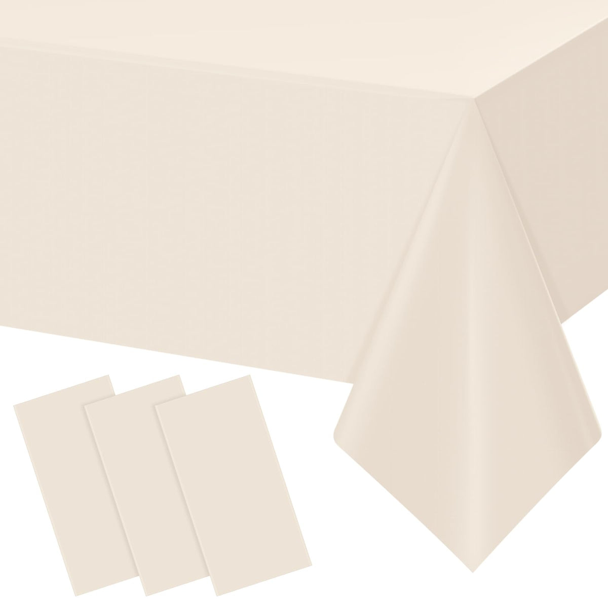 YIDAKO Disposable Plastic Tablecloth for Party Events