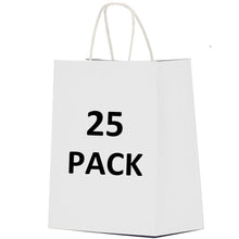 10 x 5 x 13-Inch Kraft Paper Shopping Bags for Party Favors