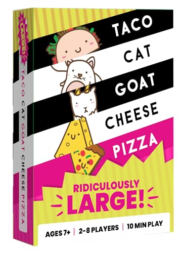 Taco Cat Goat Cheese Pizza Fast-Paced Party Card Game