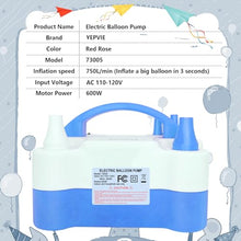 Portable Electric Balloon Pump with 14-Piece Arch Kit