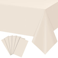 YIDAKO Disposable Plastic Tablecloth for Party Events