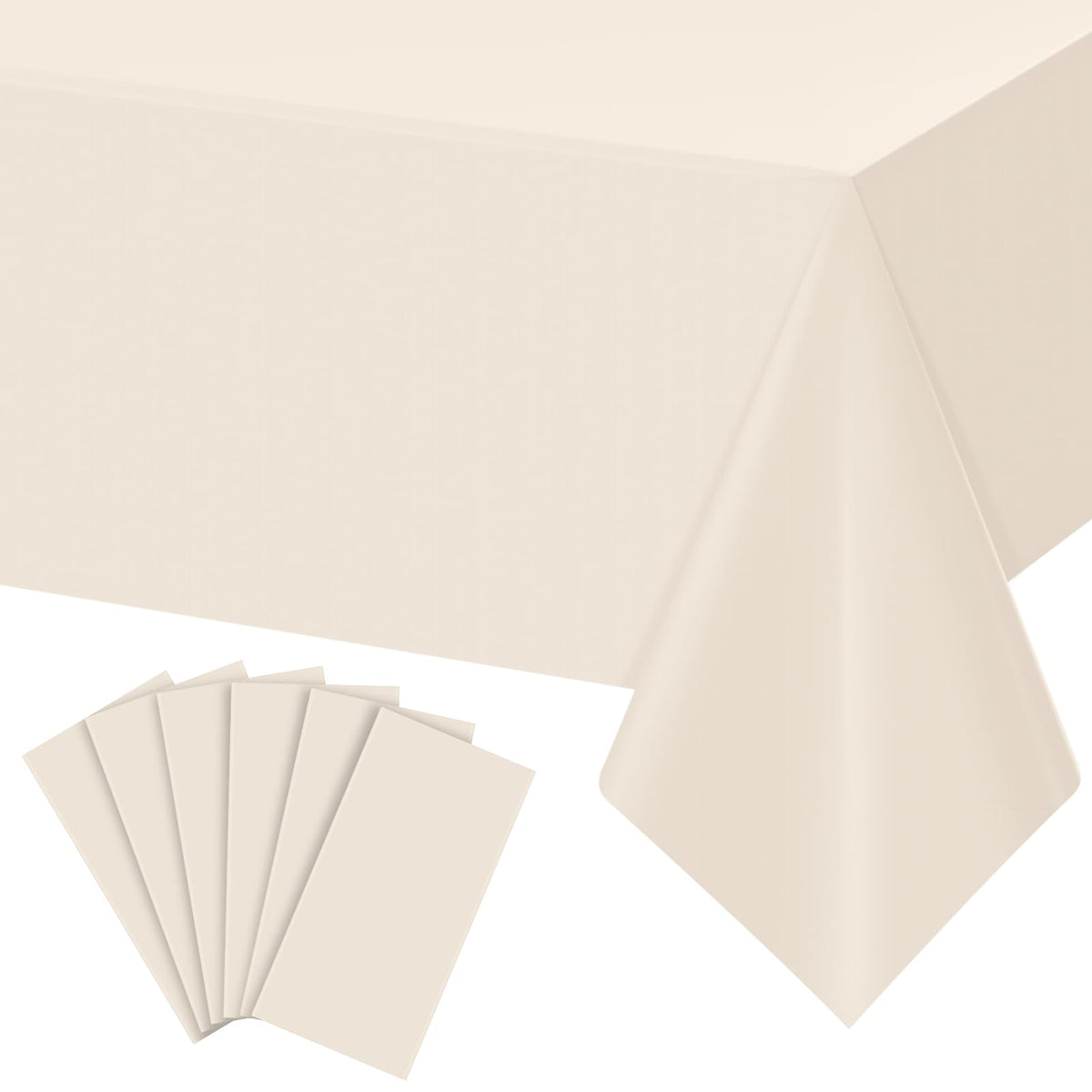 YIDAKO Disposable Plastic Tablecloth for Party Events