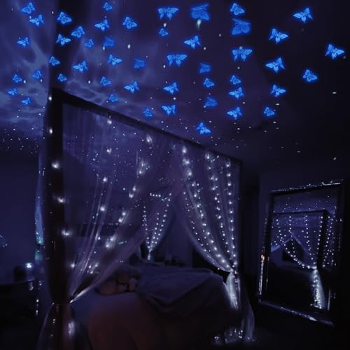 48-Piece 3D Butterfly Wall Sticker Set for Party Decor