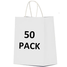 10 x 5 x 13-Inch Kraft Paper Shopping Bags for Party Favors