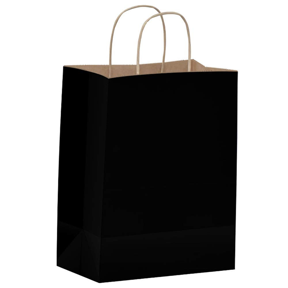 10 x 5 x 13-Inch Kraft Paper Shopping Bags for Party Favors