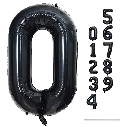 40-Inch Jumbo Foil Number Balloon for Birthday & Events