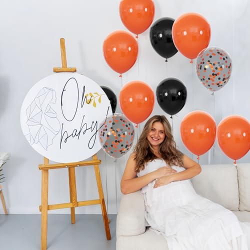 68-Piece 12-Inch Balloon Kit with Ribbons for Parties