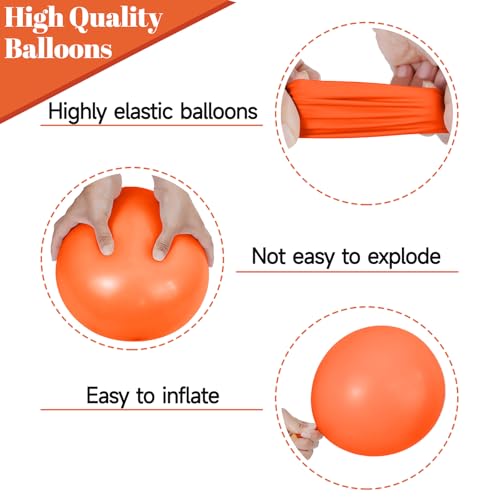 68-Piece 12-Inch Balloon Kit with Ribbons for Parties