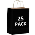 10 x 5 x 13-Inch Kraft Paper Shopping Bags for Party Favors