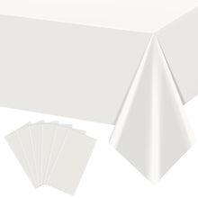YIDAKO Disposable Plastic Tablecloth for Party Events
