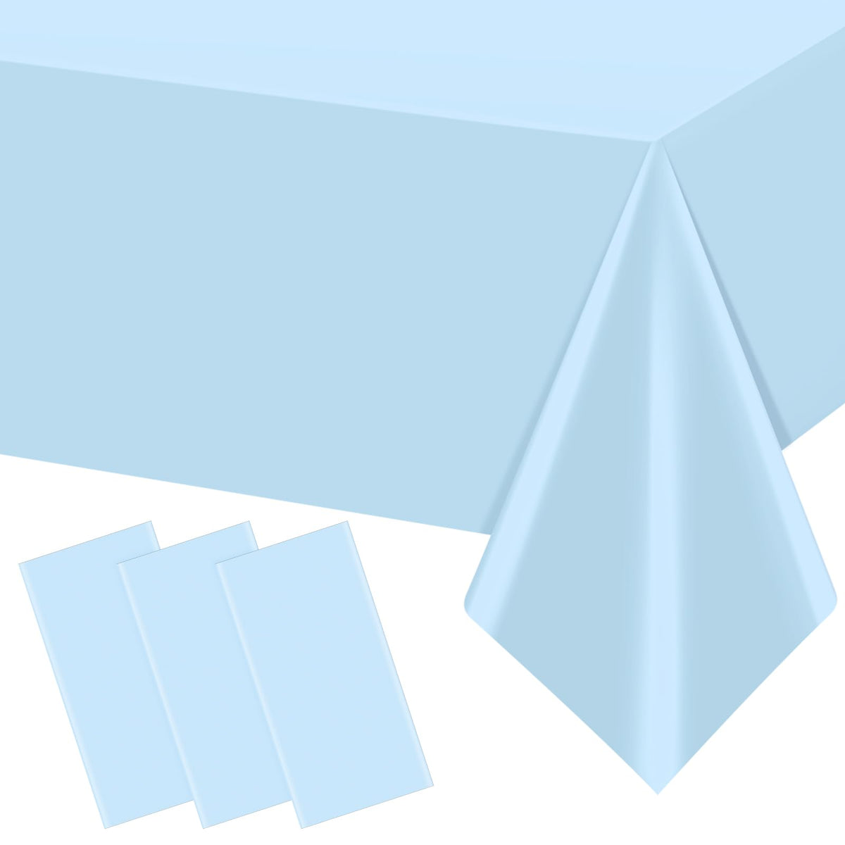 YIDAKO Disposable Plastic Tablecloth for Party Events