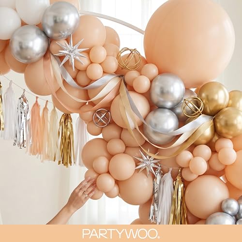 140-Piece Mixed-Size Balloon Pack for Party Decorations