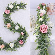 2-Pack Faux Eucalyptus Garland for Wedding & Arch Decor