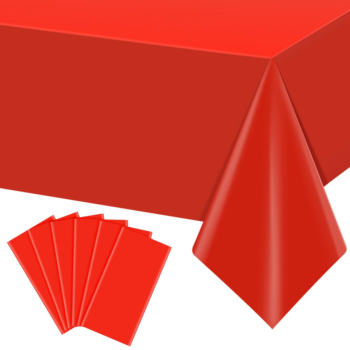 YIDAKO Disposable Plastic Tablecloth for Party Events