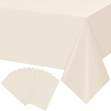 YIDAKO Disposable Plastic Tablecloth for Party Events