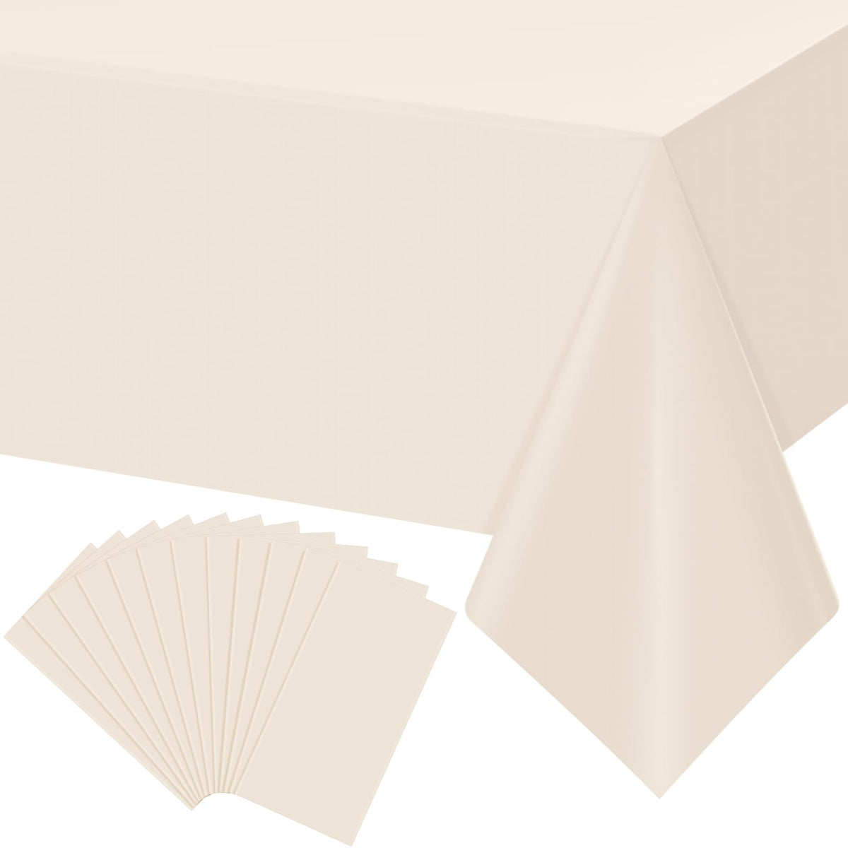 YIDAKO Disposable Plastic Tablecloth for Party Events