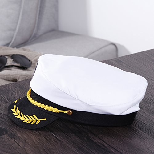 Adult Yacht Captain Sailor Hat for Costume Parties
