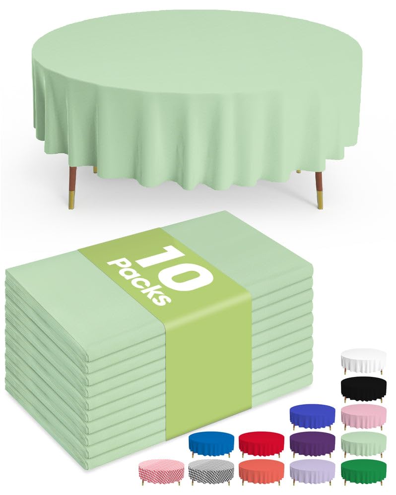 Disposable Plastic Tablecloth for Parties & Events