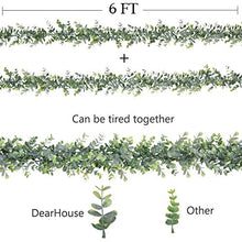 2-Pack Faux Eucalyptus Garland for Wedding & Arch Decor