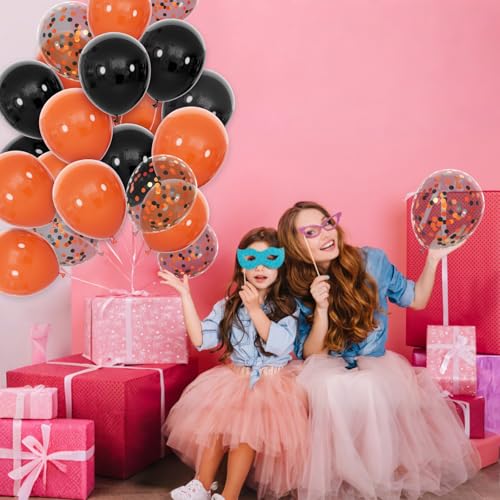 68-Piece 12-Inch Balloon Kit with Ribbons for Parties
