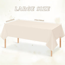 YIDAKO Disposable Plastic Tablecloth for Party Events
