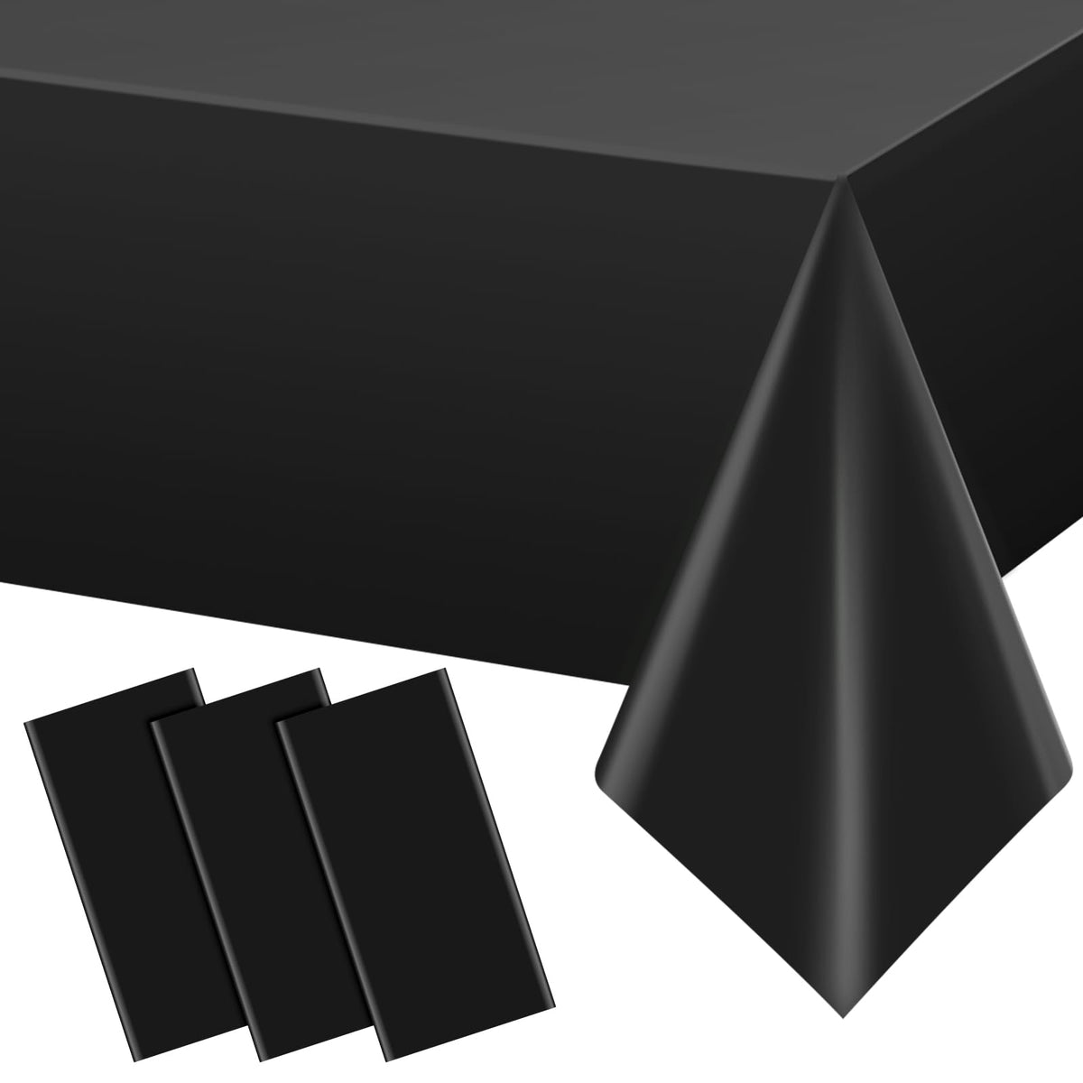YIDAKO Disposable Plastic Tablecloth for Party Events
