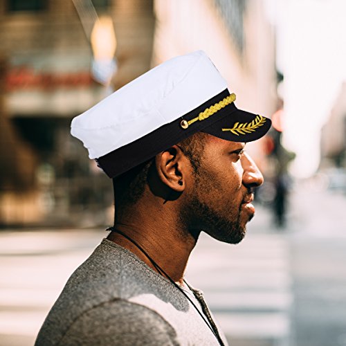 Adult Yacht Captain Sailor Hat for Costume Parties