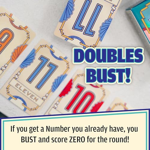 Flip 7 Press-Your-Luck Strategy Card Game for Parties
