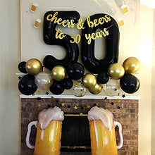 40-Inch Jumbo Foil Number Balloon for Birthday & Events