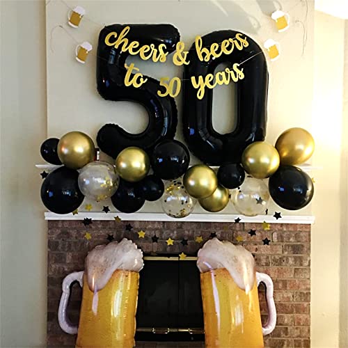 40-Inch Jumbo Foil Number Balloon for Birthday & Events