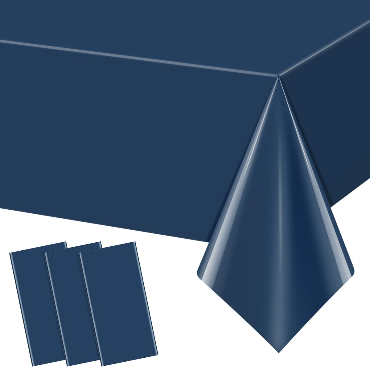 YIDAKO Disposable Plastic Tablecloth for Party Events