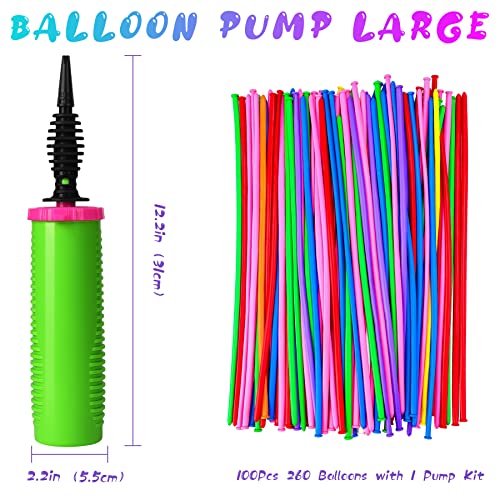 Handheld Two-Way Balloon Pump for Party Decorations