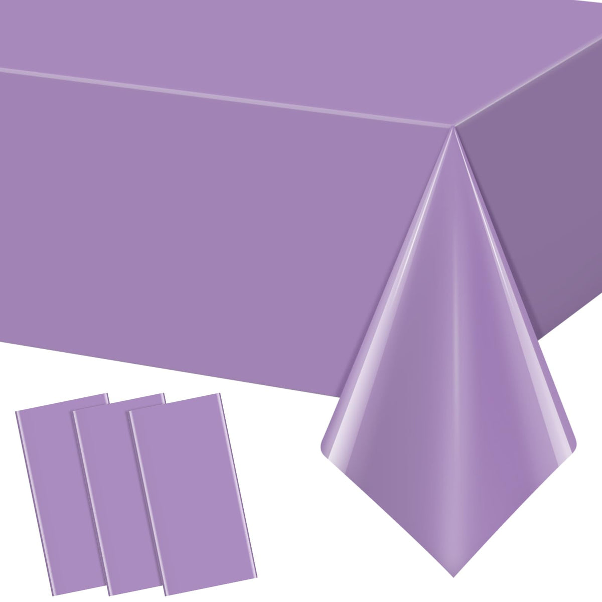 YIDAKO Disposable Plastic Tablecloth for Party Events