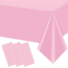 YIDAKO Disposable Plastic Tablecloth for Party Events