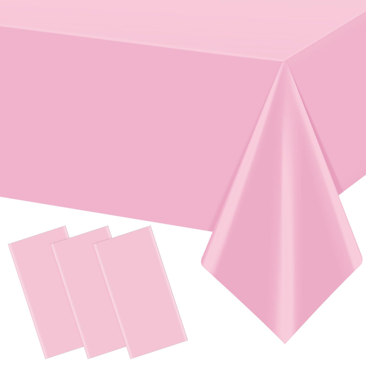 YIDAKO Disposable Plastic Tablecloth for Party Events
