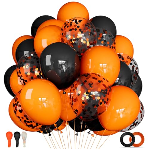 68-Piece 12-Inch Balloon Kit with Ribbons for Parties