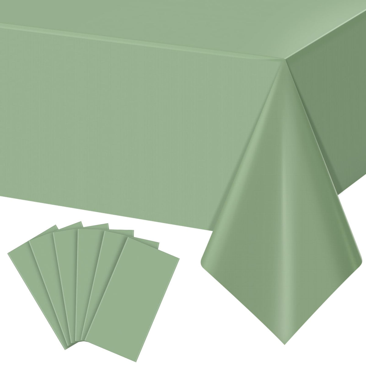 YIDAKO Disposable Plastic Tablecloth for Party Events