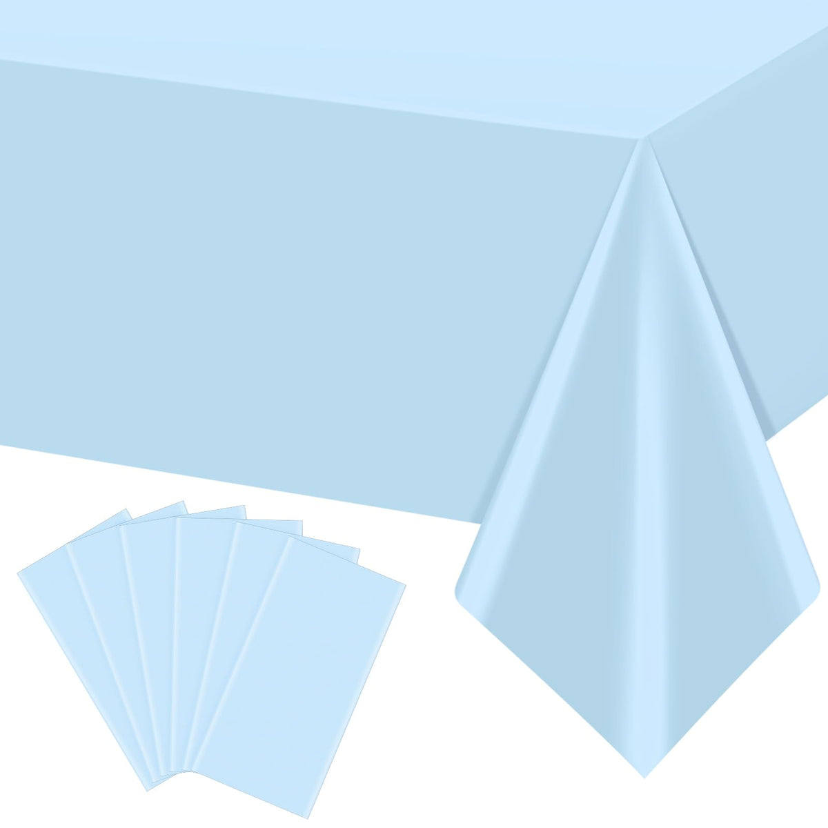 YIDAKO Disposable Plastic Tablecloth for Party Events
