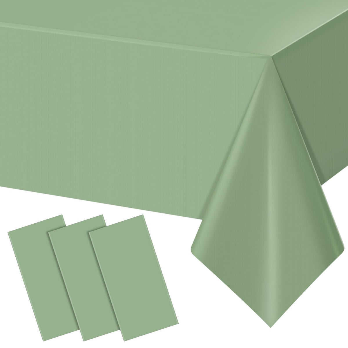 YIDAKO Disposable Plastic Tablecloth for Party Events