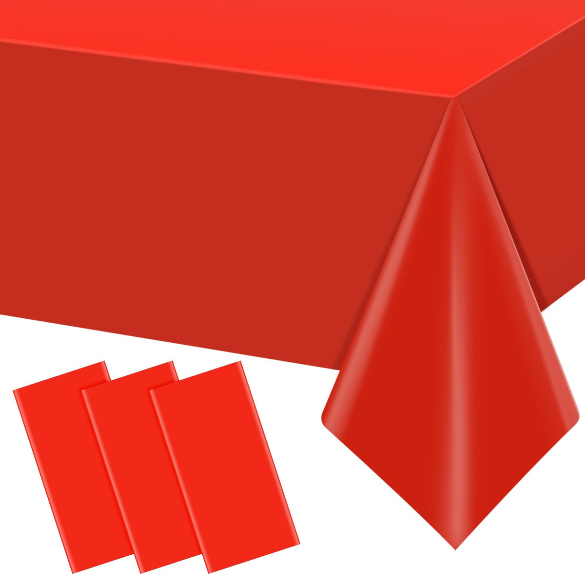 YIDAKO Disposable Plastic Tablecloth for Party Events