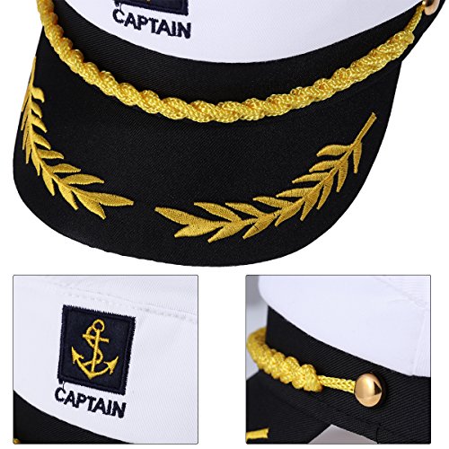 Adult Yacht Captain Sailor Hat for Costume Parties
