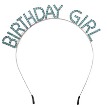 Birthday Girl Tiara Crown Headband for Women’s Parties