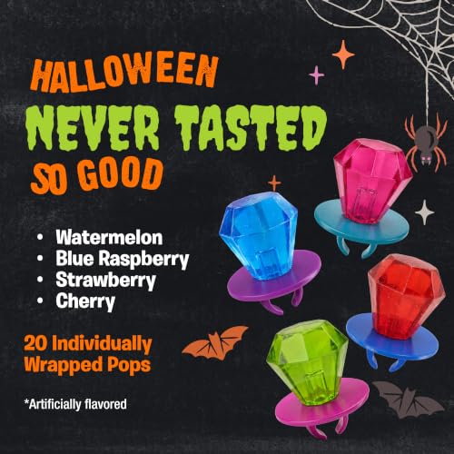 30-Count Ring Pop Lollipops Variety Pack for Party Favors