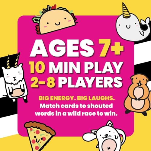 Taco Cat Goat Cheese Pizza Fast-Paced Party Card Game